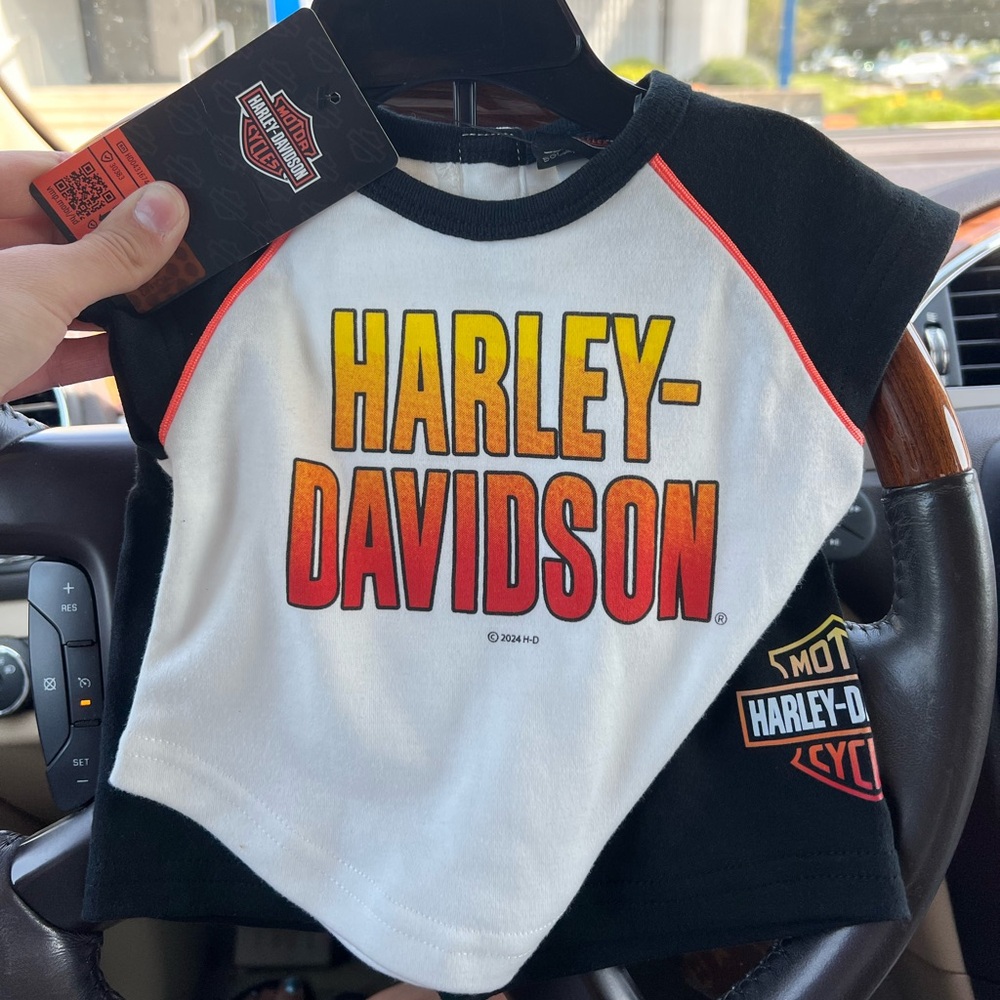 Harley-Davidson baby outfit